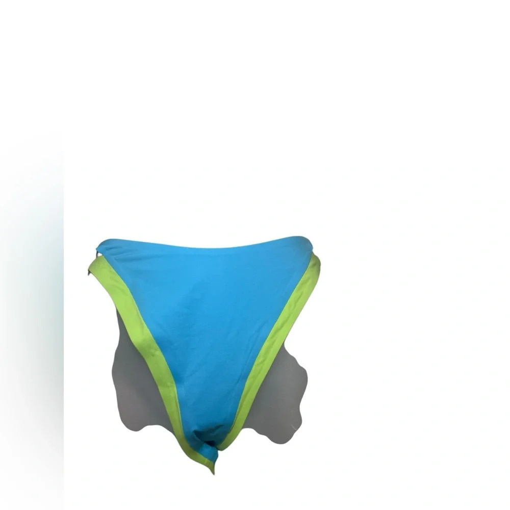 L*Space Billie Bitsy Bikini Bottom Green Blue NWT XL or L - Picture 3 of 6